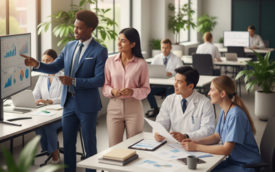 Office workers